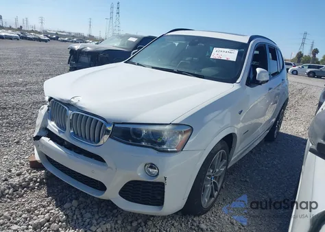 2017 BMW X3 xDrive35I из США, поврежденный, VIN 5UXWX7C50H0S19508